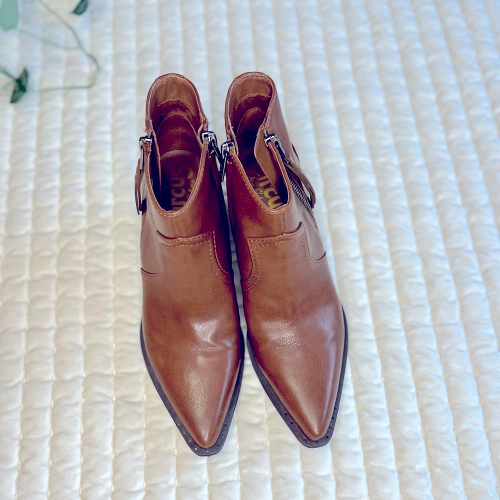 Sam Edelman Circus ankle boots brown size 7.5